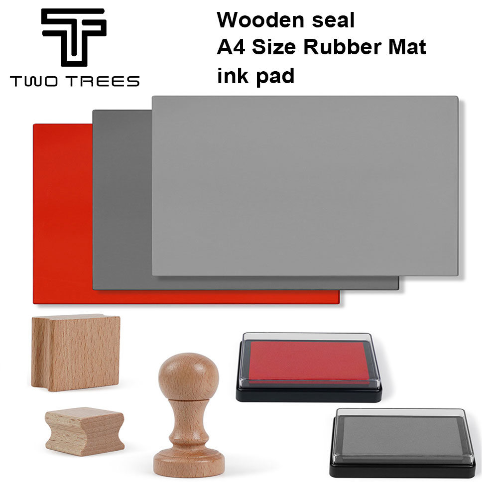 Laser Marking Machine - TwoTree-grabador láser, sello de goma, sello