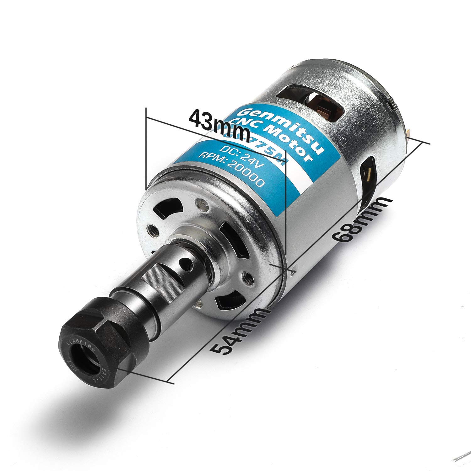 Genmitsu GS-775M 20000RPM 775  - Cnc Spindle Motor reseña y precio