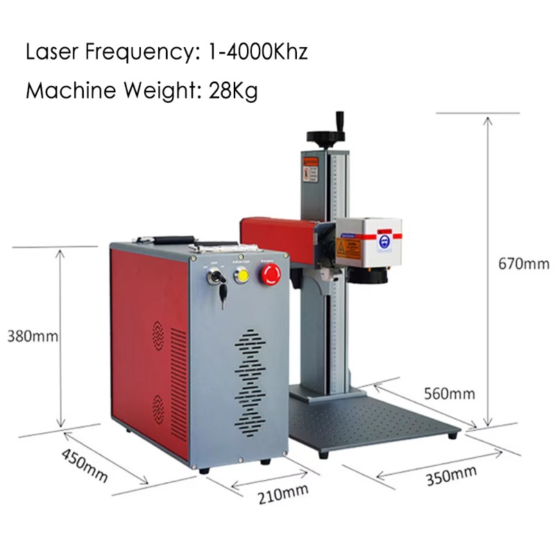 Mini Marcador Láser de Fibra P - Industrial Laser Engraver reseña y precio