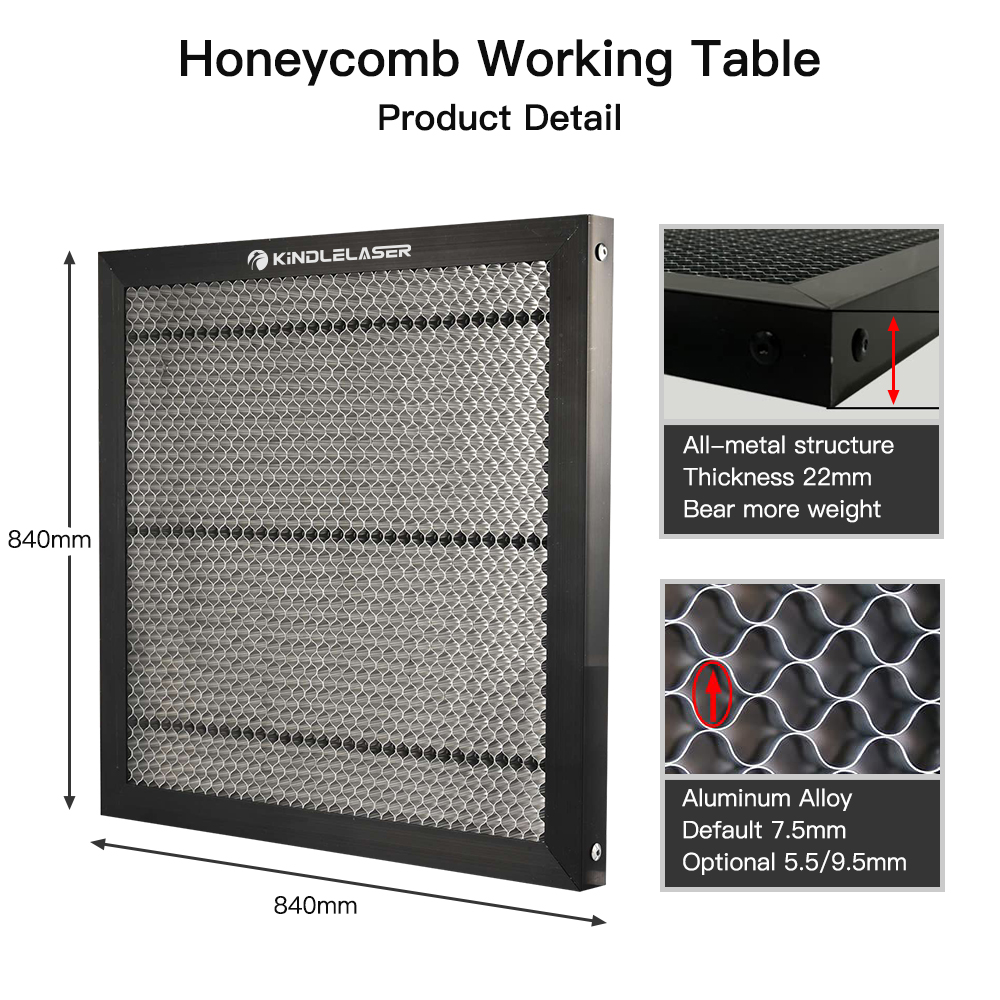 Máquina de grabado láser, herr - Honeycomb Laser Bed reseña y precio