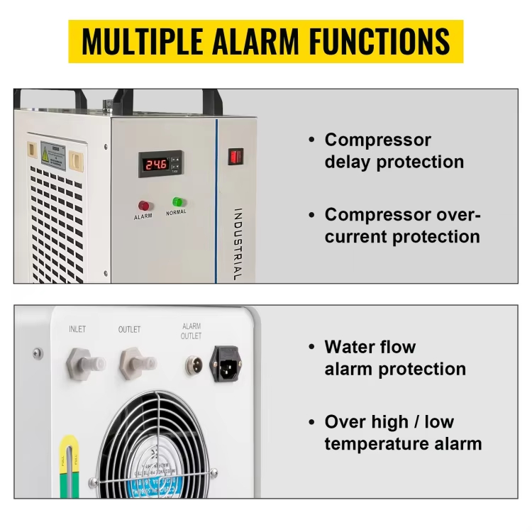 Sistema de refrigeración indus - Laser Industrial Chiller reseña y precio